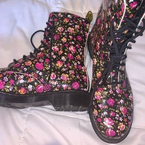 floral doc martens